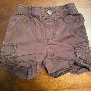 Brown shorts 12-18 months